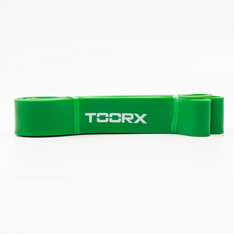 Grøn Powerband træningselastik fra TOORX.